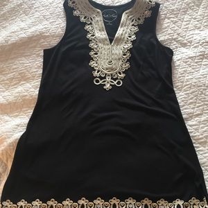 Tunic sleeveless top